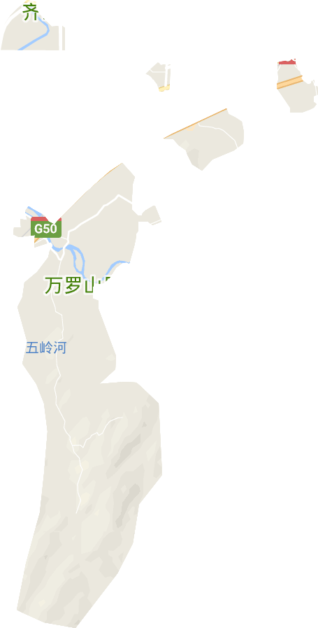 清溪街道电子地图