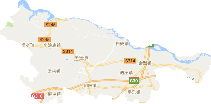 孟津县电子地图