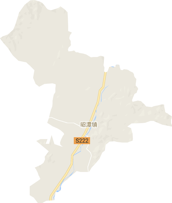 昭潭镇电子地图