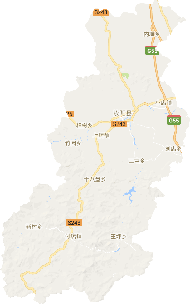 汝阳县电子地图