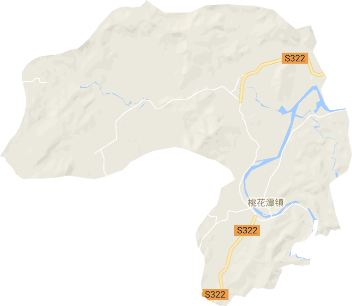 桃花潭镇电子地图