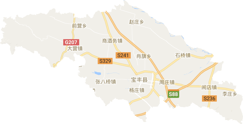 宝丰县电子地图