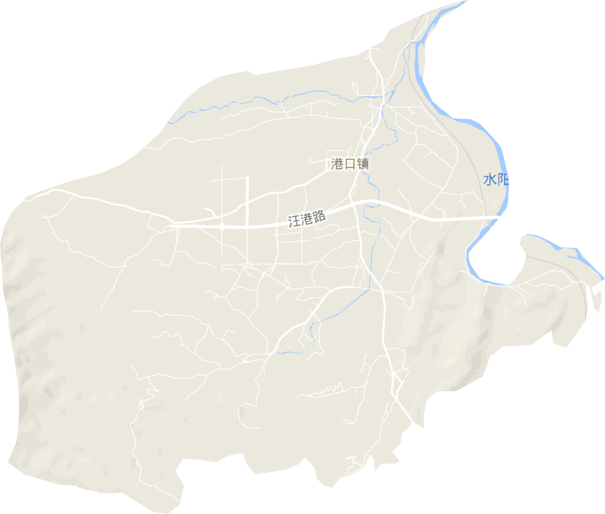 港口镇电子地图
