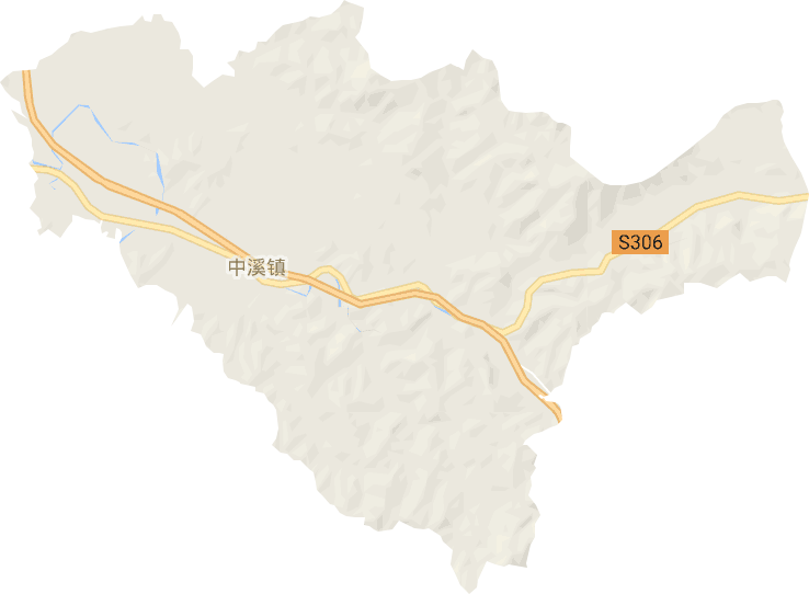 中溪镇电子地图