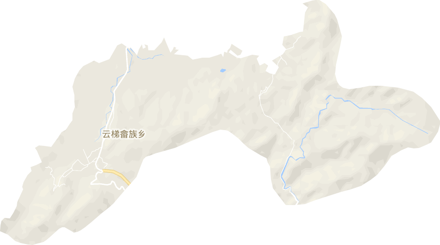 云梯畲族乡电子地图