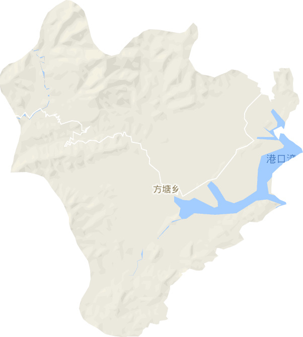 方塘乡电子地图
