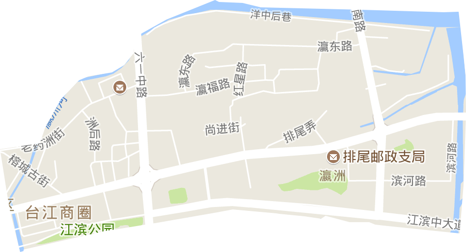 瀛洲街道电子地图