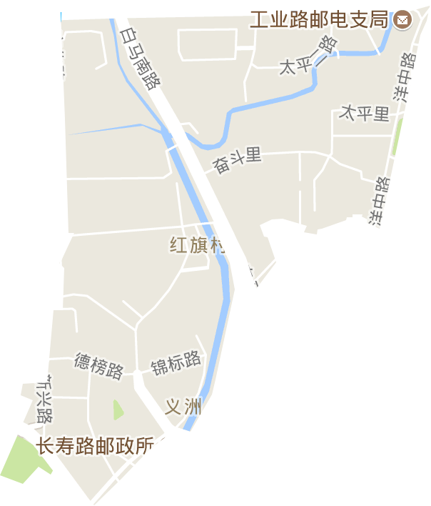 义洲街道电子地图