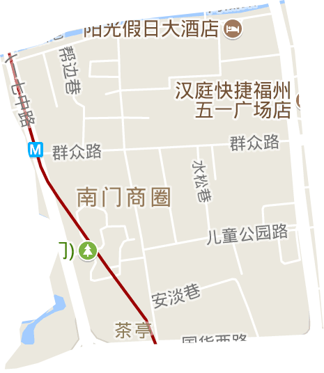 茶亭街道电子地图