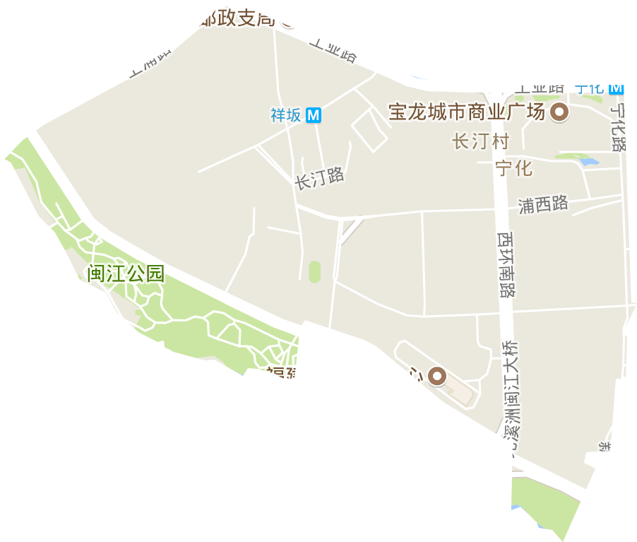 宁化街道电子地图