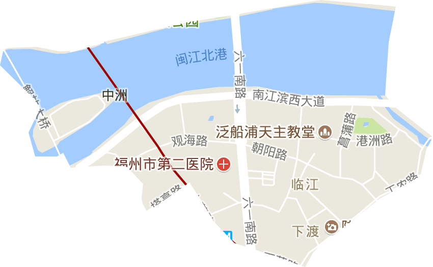 临江街道电子地图