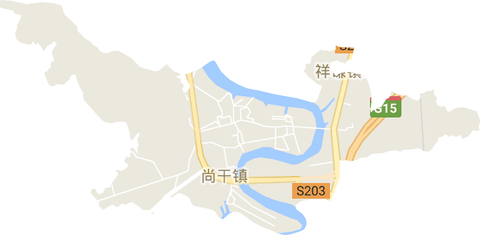 尚干镇电子地图