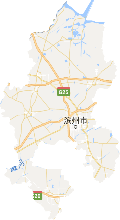滨州市电子地图