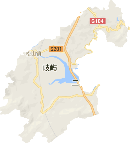 松山镇电子地图