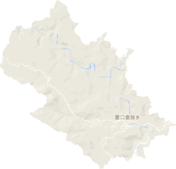霍口畲族乡电子地图