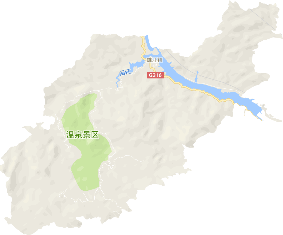 雄江镇电子地图