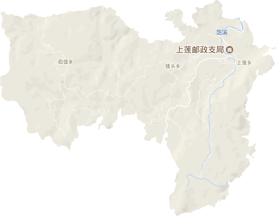 上莲乡电子地图