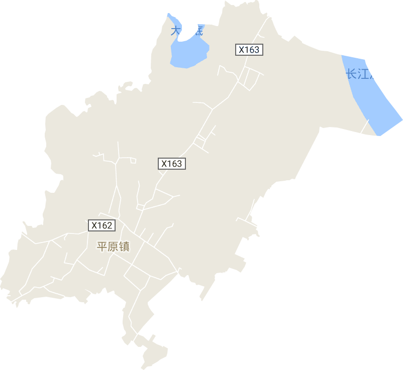 平原镇电子地图