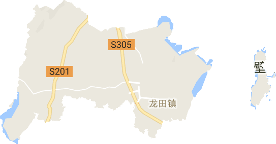 龙田镇电子地图