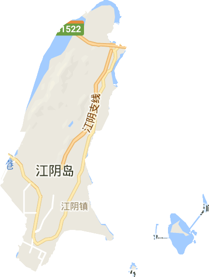 江阴镇电子地图
