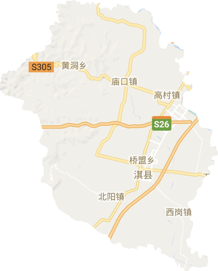 淇县电子地图