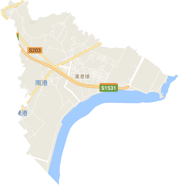 漳港街道电子地图
