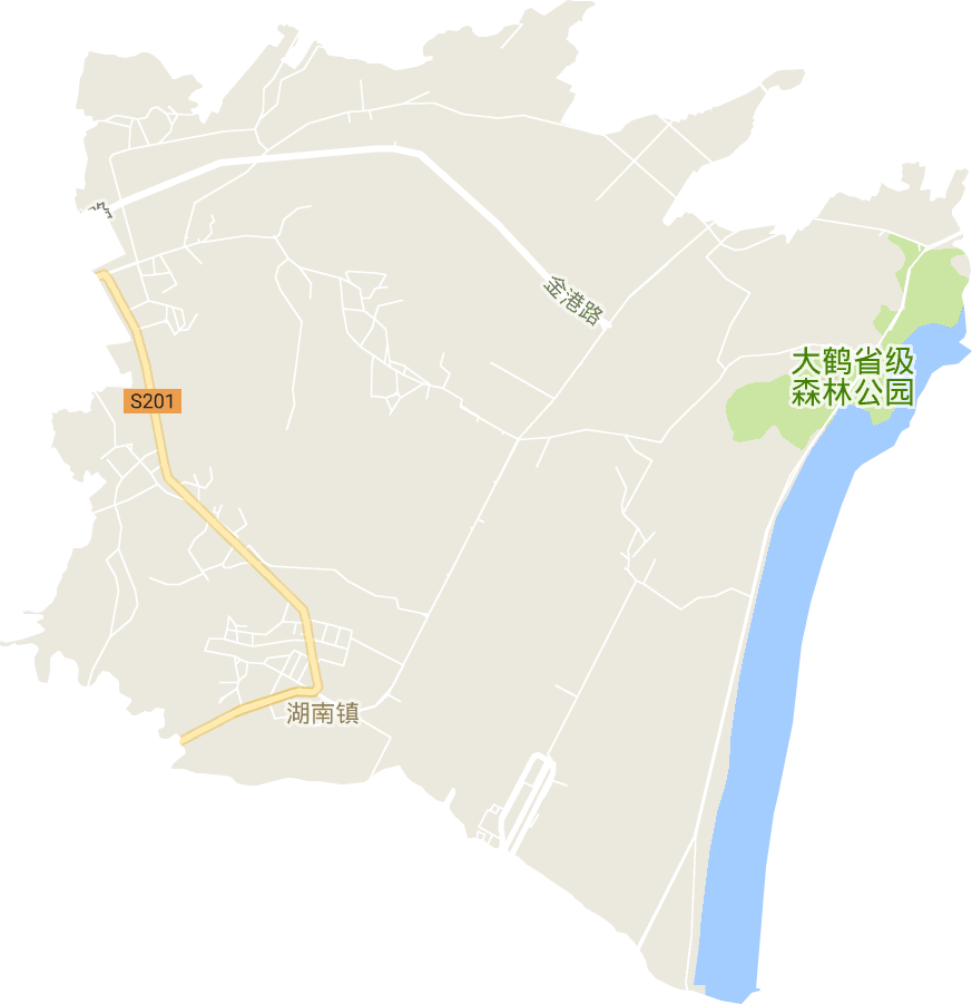 湖南镇电子地图