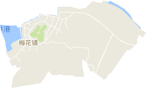 梅花镇电子地图