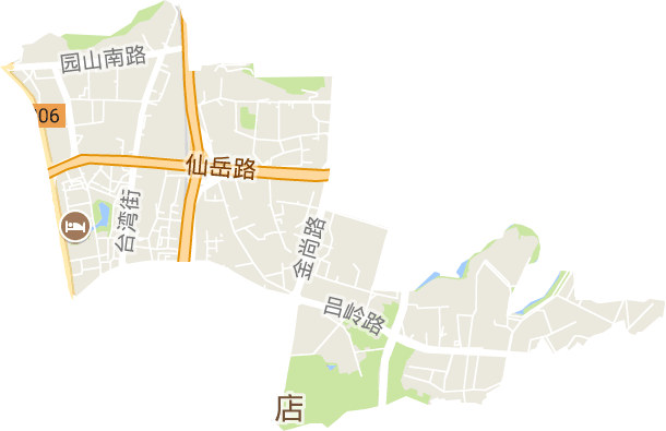 江头街道电子地图