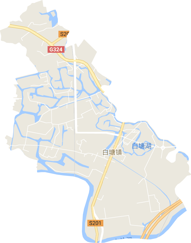 白塘镇电子地图