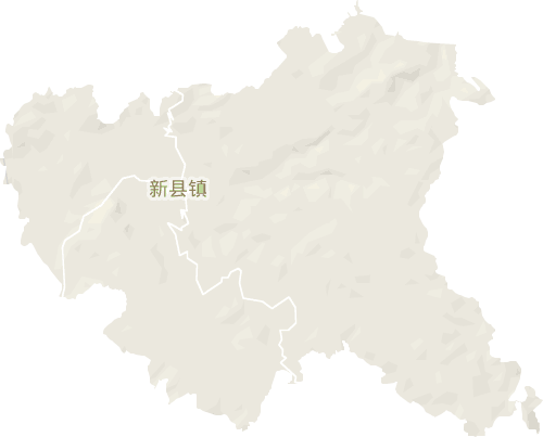 新县镇电子地图