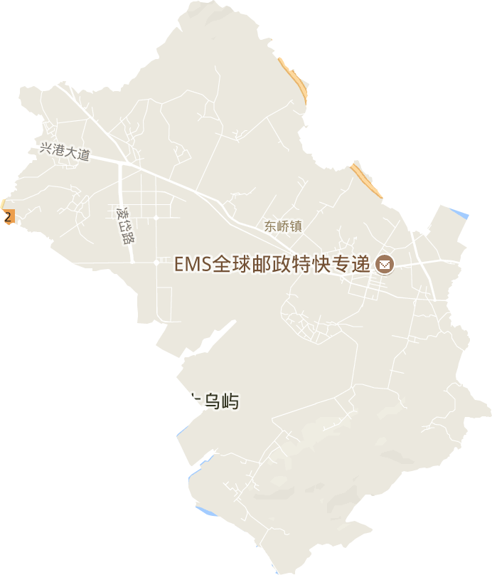 东峤镇电子地图