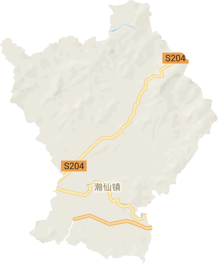 瀚仙镇电子地图