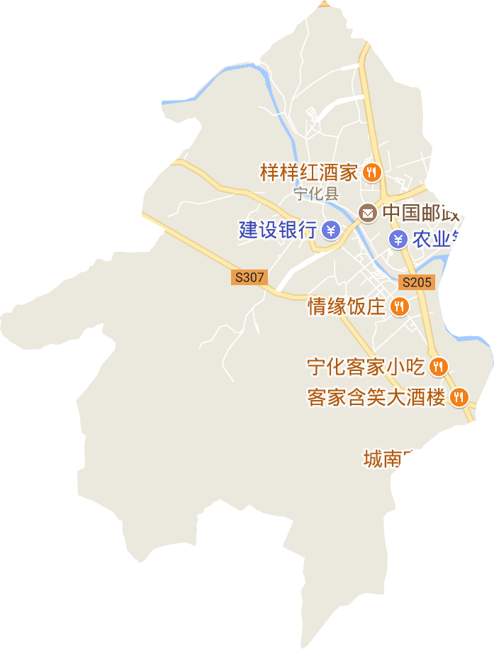 翠江镇电子地图