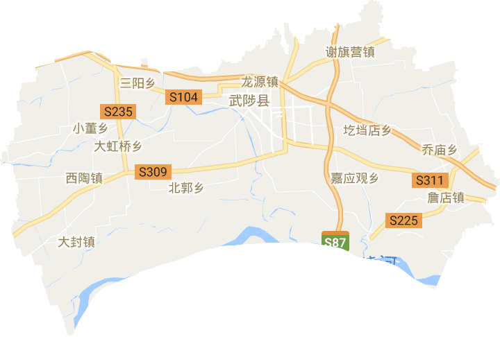 武陟县电子地图