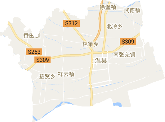 温县电子地图