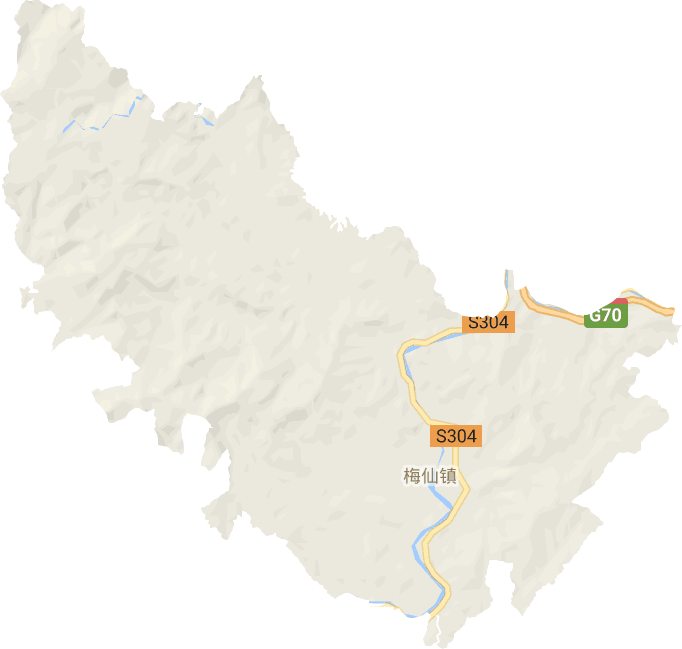 梅仙镇电子地图