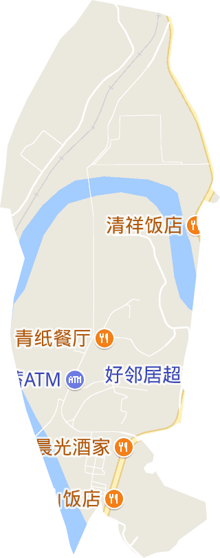 青山纸业工业区电子地图