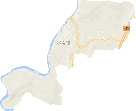 水南镇电子地图