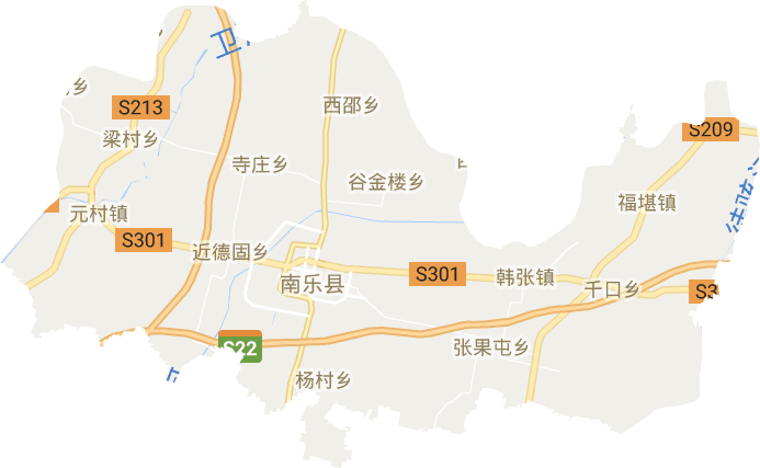 南乐县电子地图