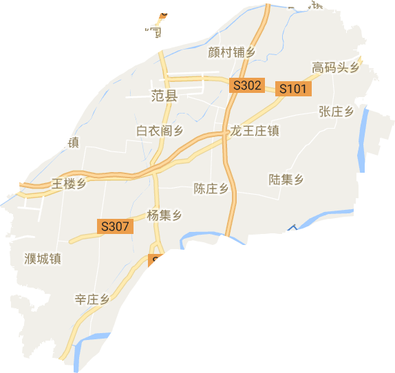 范县电子地图