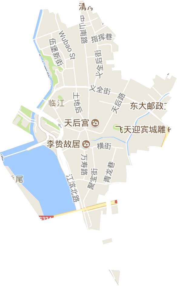 临江街道电子地图