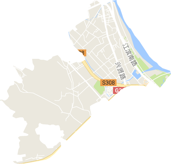 江南街道电子地图