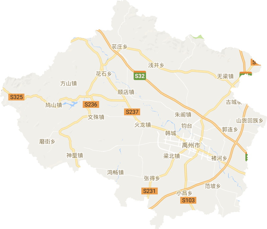 禹州市电子地图