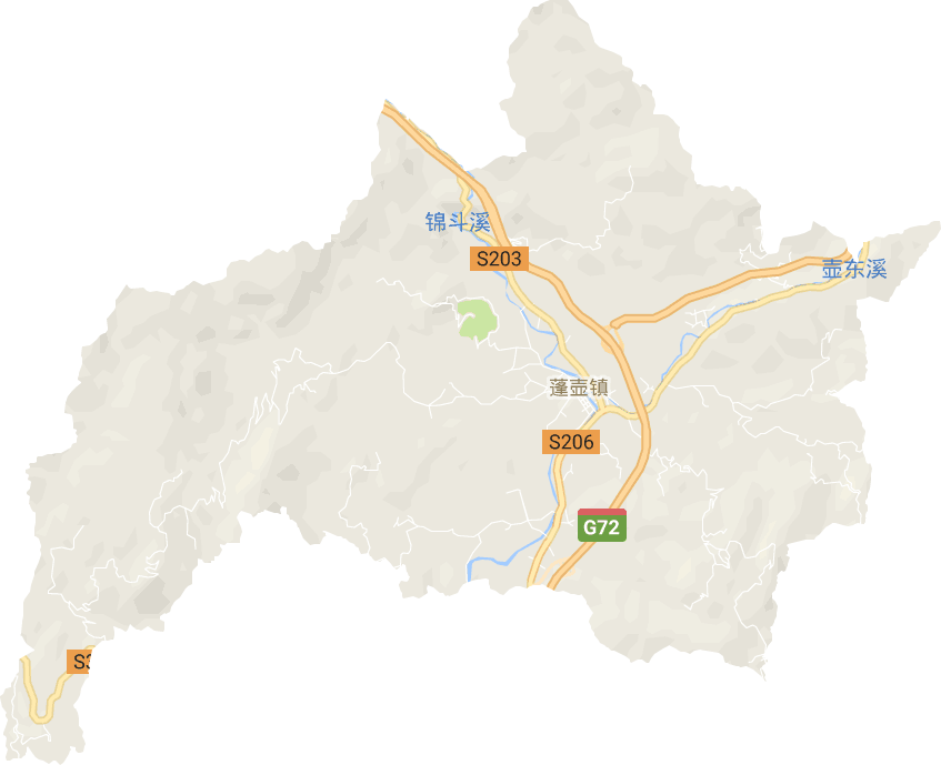 蓬壶镇电子地图