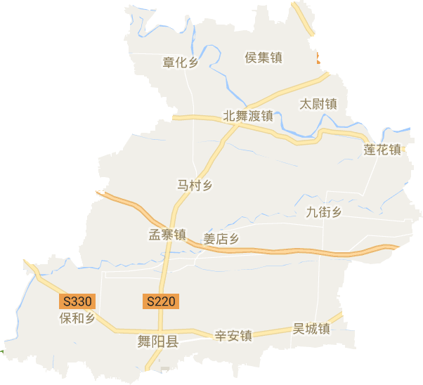 舞阳县电子地图