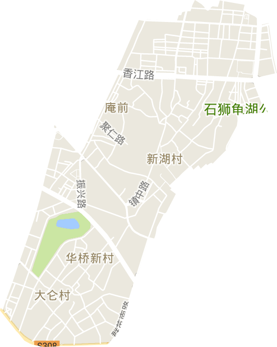 凤里街道电子地图