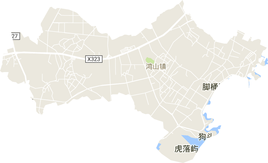 鸿山镇电子地图