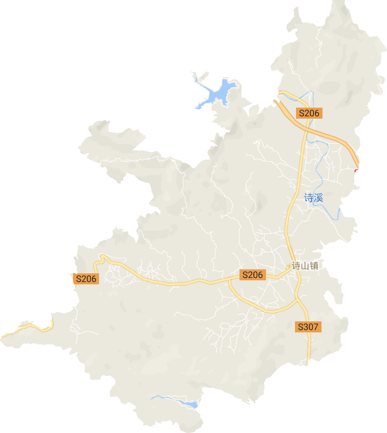 诗山镇电子地图