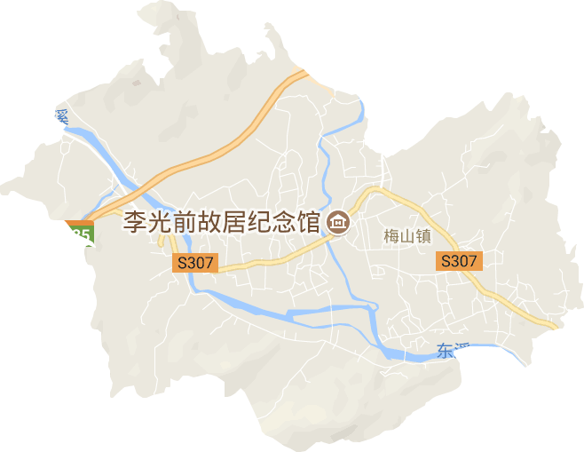 梅山镇电子地图